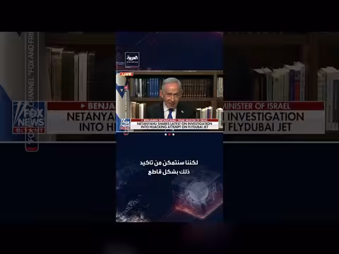 نتنياهو: مساعد الطيار خضع لتلقين عقائدي متطرف