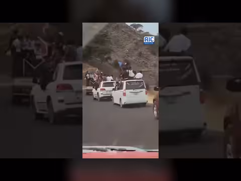 انطلاق موكب يافع نحو عدن للمشاركة في مليونية التصعيد