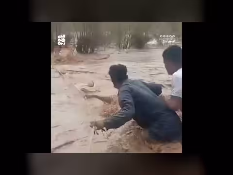 مديرية الوازعية تشكل لجنة لحصر أضرار السيول