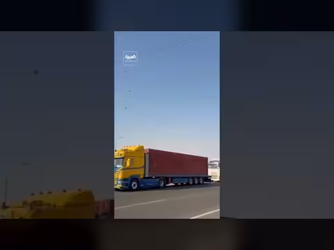 كاميرا العربية توثق مغادرة آخر الأرتال العسكرية الأميركية من كردستان العراق