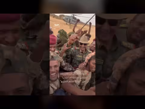 رئيس مجلس السيادة البرهان يصل منطقة أم سيالة بشمال كردفان
