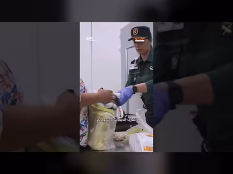 ضبط مسافر للمرة الثانية عند حدود إسبانيا