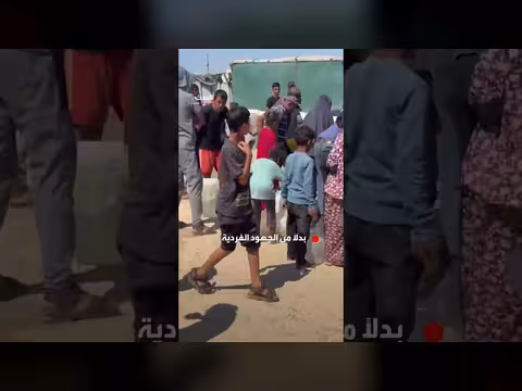 أزمة شح المياه تطارد النازحين في غزة