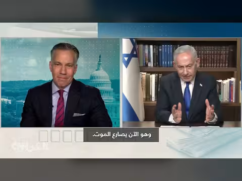 مذيع يضغط على نتنياهو بشأن هجمات المستوطنين على الفلسطينيين بالضفة الغربية
