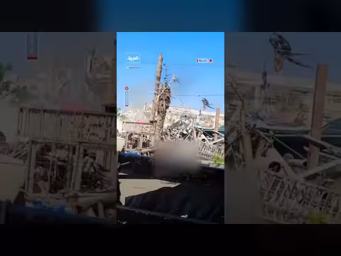 انفجارات شرق مدينة غزة من مسيرات إسرائيلية تفجيرية