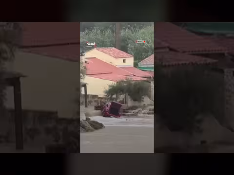 عواصف مدمرة في جنوب فرنسا تسفر عن قتيل وغرق أحياء