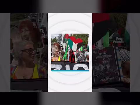 تظاهرات في لندن تطالب بمعاقبة إسرائيل