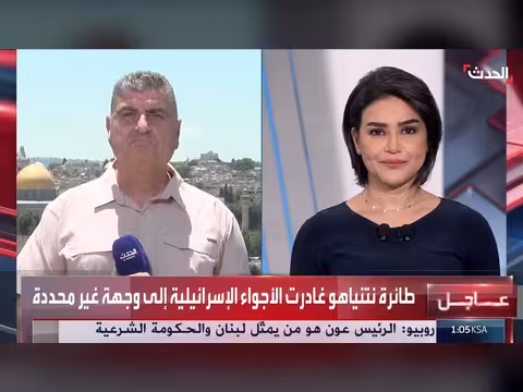 اجتماع أمني إسرائيلي المرتقب وهروب طائرة نتنياهو