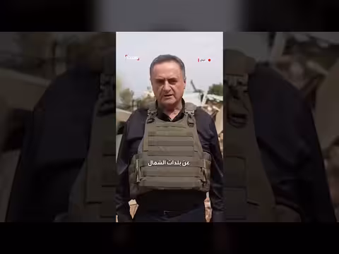 كاتس يهدد حزب الله بضربة قاسية من جنوب لبنان