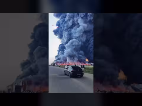 حرائق هائلة في موسكو بعد هجوم أوكراني بالمسيرات