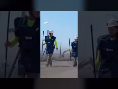الجيش الإسرائيلي يبدأ إزالة ألغام الحدود الشرقية تمهيداً لجدار أمني