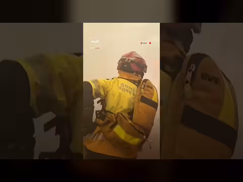 حرائق غابات تجبر سكان شرق إسبانيا على الإجلاء الفوري