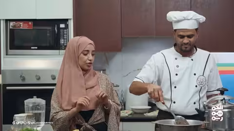 حوار مطبخين الحلقة 19 المزمومة اليمنية والمسقعة المصرية