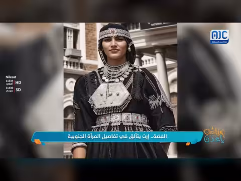 إرث الجنوب: الفضة تألق في تفاصيل المرأة الجنوبية