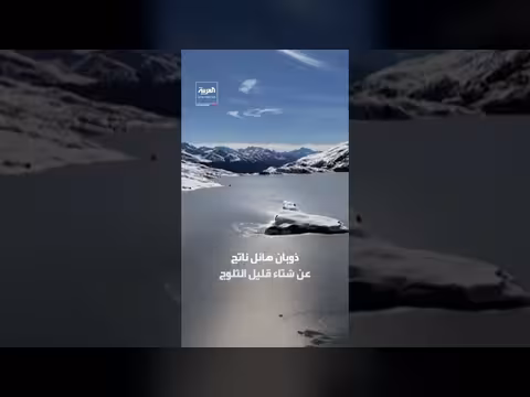 الأنهار الجليدية السويسرية تفقد 5% من كتلتها وخُمس حجمها في 5 أعوام