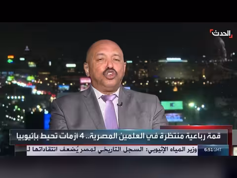 محلل سياسي: قمة العلمين لا تستهدف إثيوبيا وتهدف لرؤية مشتركة