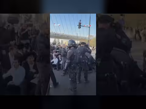 اشتباكات بين الشرطة الإسرائيلية والحريديم