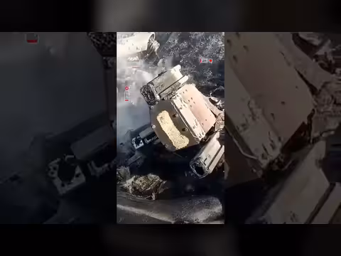 سقوط طائرة مسيرة مجهولة شمال محافظة بابل في العراق