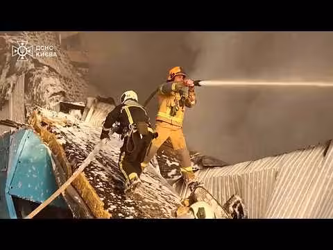 كييف تتعرض لقصف روسي جديد