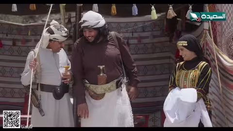 خضراء تهدي زوجها كوت والد قمر دروب - المرجلة
