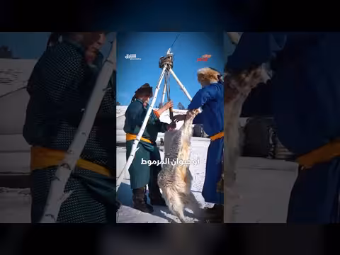 طبق منغولي أسطوري من عهد جنكيز خان