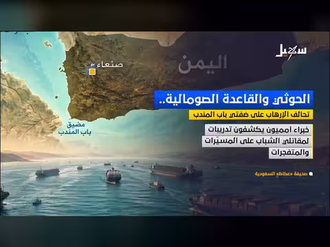 تحالف الإرهاب على ضفتي باب المندب: الحوثيون والقاعدة الصومالية