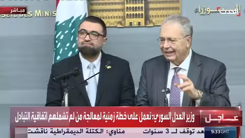 لبنان وسوريا: اتفاق تبادل السجناء يبدأ تنفيذه غداً
