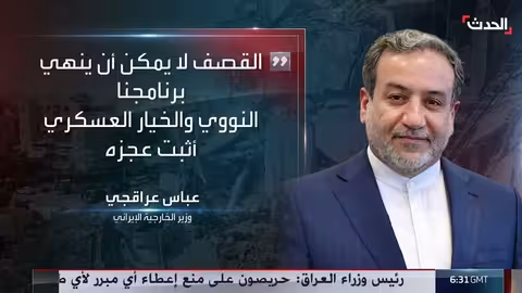 تصريحات إيرانية حول الرد على هجمات محتملة وبرنامجها النووي