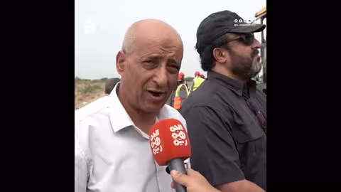 تعز: بدء فرش طبقة الأسفلت في طريق الشيخ محمد بن زايد