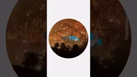 حريق غابات كبير في إقليم شفشاون
