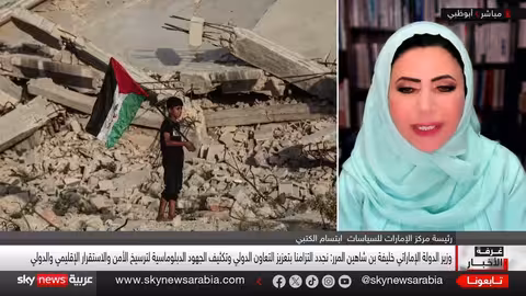 الإمارات تدعم جهود إنهاء حرب غزة وتشدد على الدبلوماسية