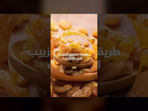 كيفية تصنيع الزبيب