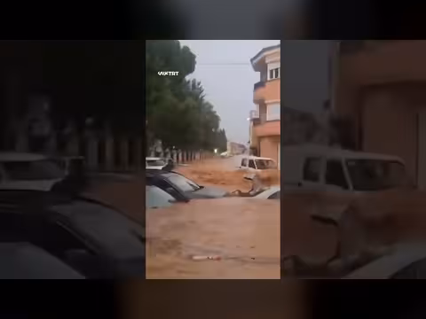 فيضانات غزيرة بمقاطعة ألباسيتي الإسبانية تودي بحياة مسنّة وتغلق طرقاً