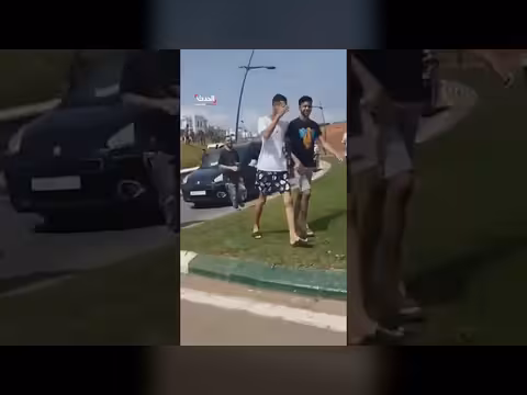 مشاهد توثق تزايد مهاجرين اقتحموا معبر تاراخال بسبتة