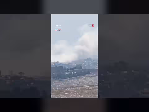 تفجير إسرائيلي في بلدة كفرتبنيت بجنوب لبنان