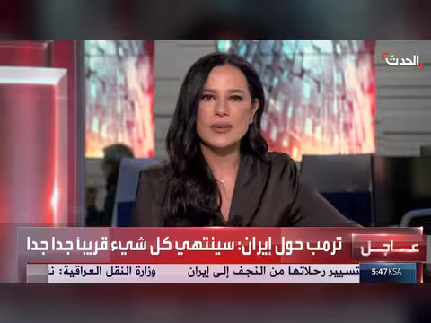 قط باحث سياسي يفاجئ مذيعة قناة الحدث في موقف طريف
