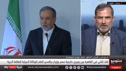 لقاء ثلاثي بالقاهرة يبحث الملف النووي الإيراني وتطورات المنطقة