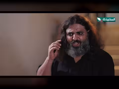 فزاع يهدد الدكتور رشدي في مشهد درامي من مسلسل دروب المرجلة 3