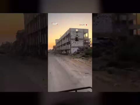 مشاهد جديدة تكشف حجم الدمار الكبير في مدينة رفح بغزة