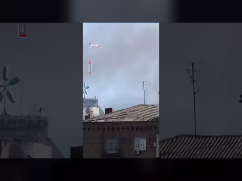 طائرة مسيرة روسية تستهدف مقر أكبر مشغل للهاتف في أوكرانيا