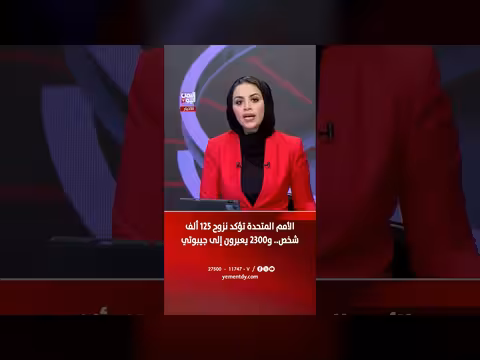 الأمم المتحدة تؤكد نزوح 125 ألف شخص و2300 يعبرون إلى جيبوتي