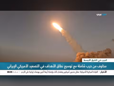 تصاعد التوتر الأمريكي الإيراني