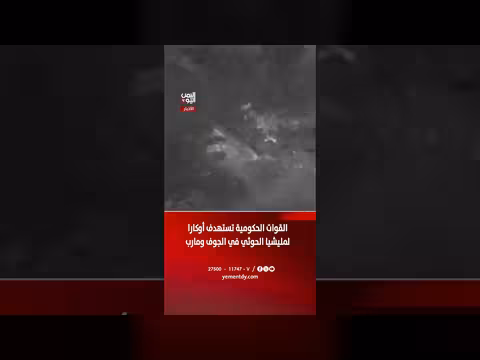 القوات الحكومية تستهدف أوكارا لمليشيا الحوثي في الجوف ومارب