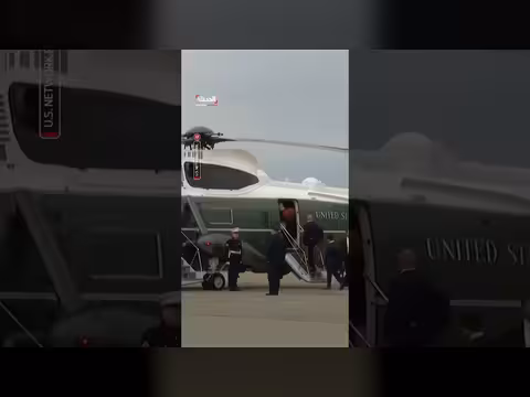 عودة ترمب إلى البيت الأبيض بعد عطلة في نيوجيرسي