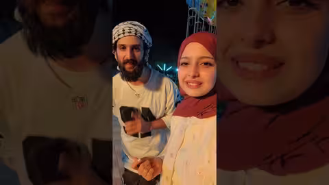 ماريا قحطان مع مخرج كليب العيد يمه ويا حنجاه