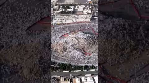 بدء توافد الحجاج إلى مشعر مزدلفة بعد الوقوف بعرفة