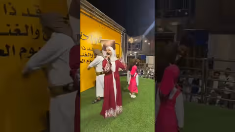 مع اروع جمهور في مهرجان العيد ماريا قحطان، محمد الخولاني