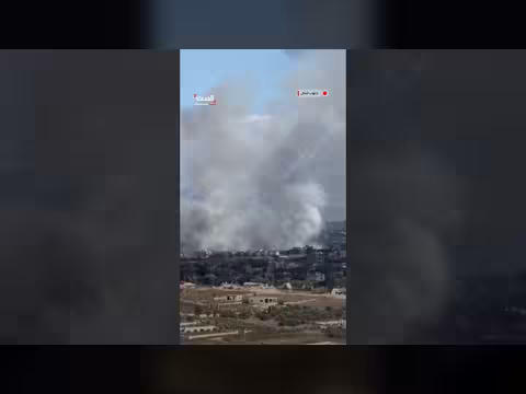 قصف إسرائيلي مدفعي وتحركات مدرعات جنوب لبنان