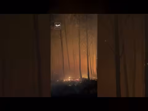 حرائق الغابات في فرنسا تجبر على إجلاء 12 ألف شخص