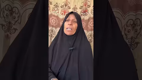 نازحة فلسطينية تصف معاناتها بعد النزوح من شمال غزة